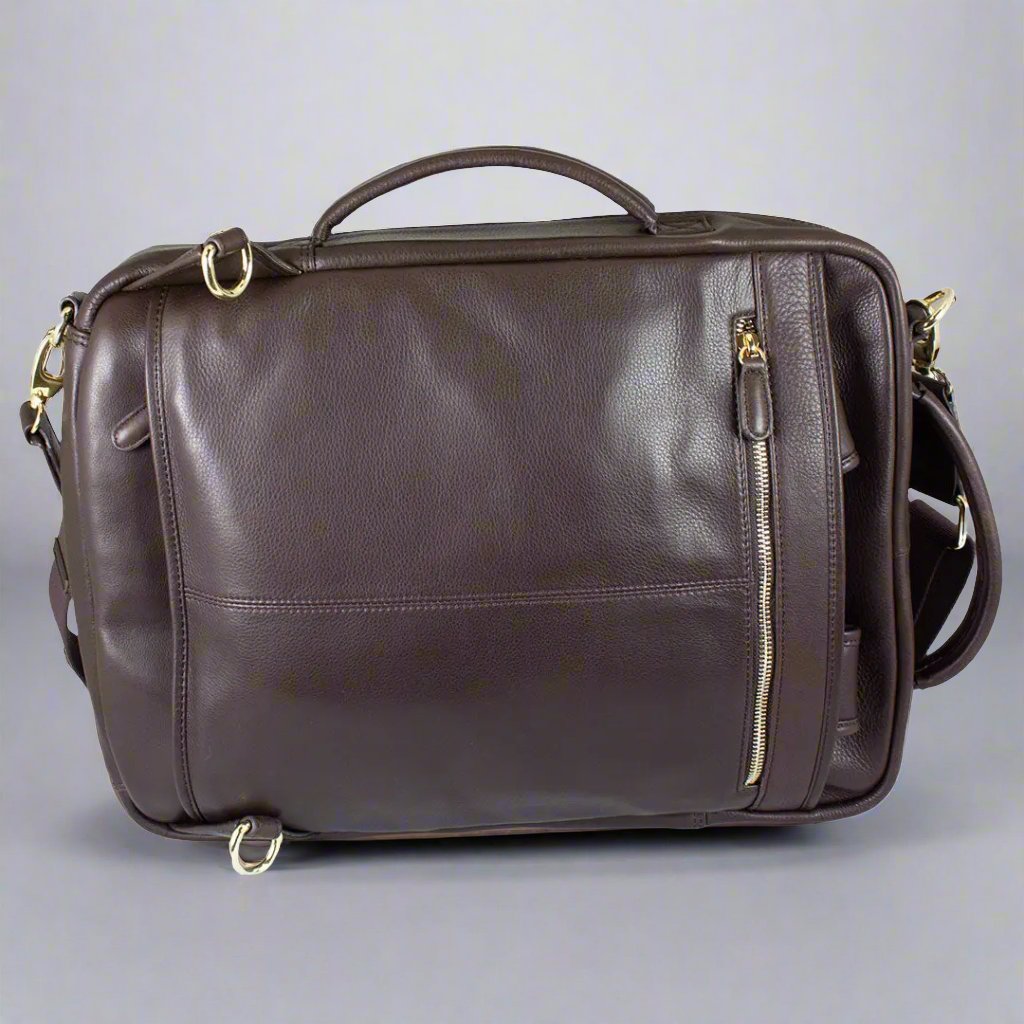 BOL Convertible Leather Backpack | Laptop Bag