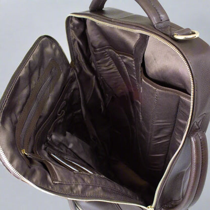 BOL Convertible Leather Backpack | Laptop Bag