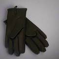 BOL Women's Leather Gloves with Zig-Zag Stitches