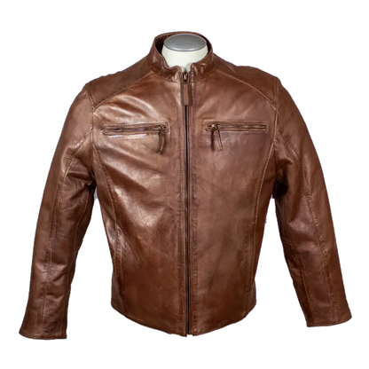 BOL Men's Racer Leather Jacket