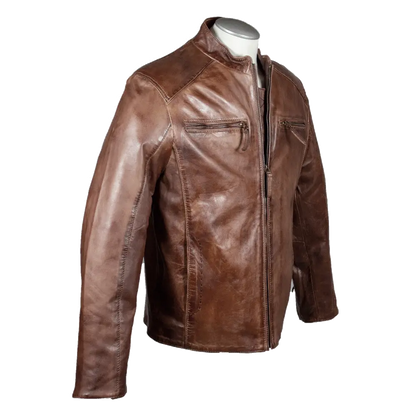 BOL Men's Racer Leather Jacket