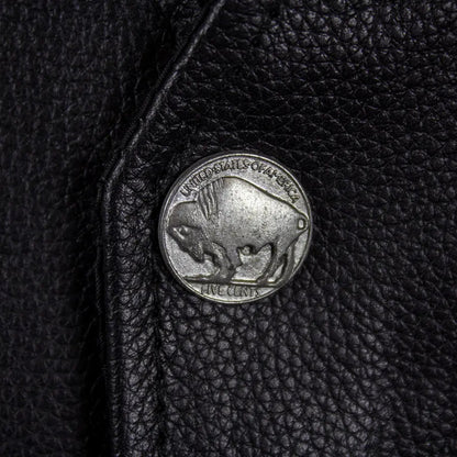 BOL Men's Tall Buffalo Leather Vest