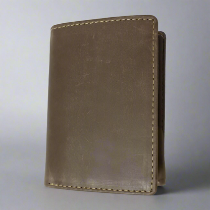 BOL Men's Trifold Leather Flip-up Wallet