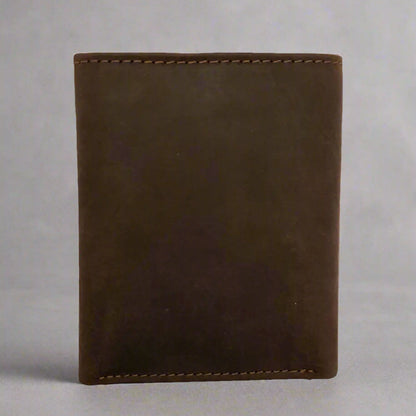 BOL Men's Two-Tone Trifold Leather RFID Wallet