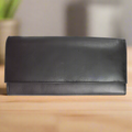 BOL Women's Trifold RFID Leather Wallet