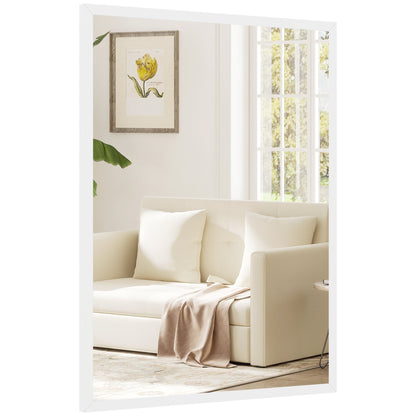 22" x 30" Bathroom Mirror for Wall, Rectangular Mirror for Living Room, Bedroom, Entryway, Black