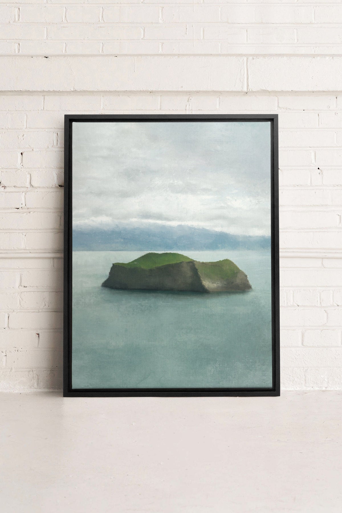 Balance, Oeuvre sur toile étirée