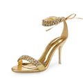 Gold T Strap