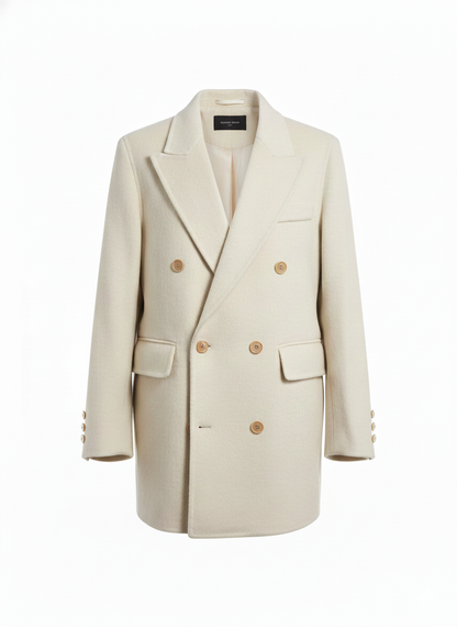 Oversized Cloud Dancer Blazer