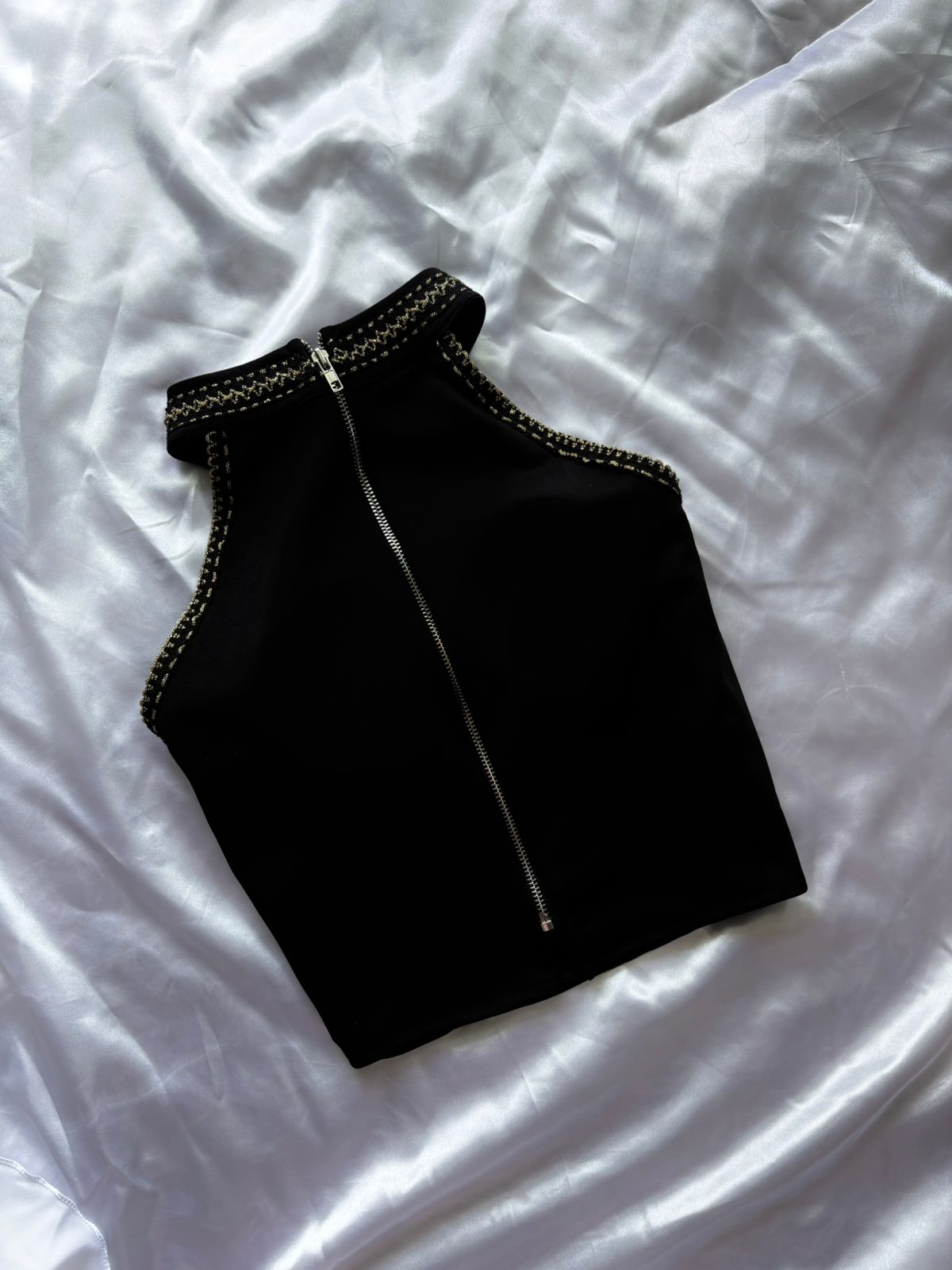 Halter Shiny Top