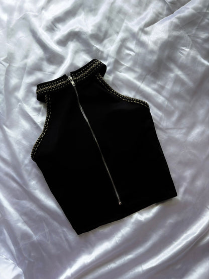 Halter Shiny Top