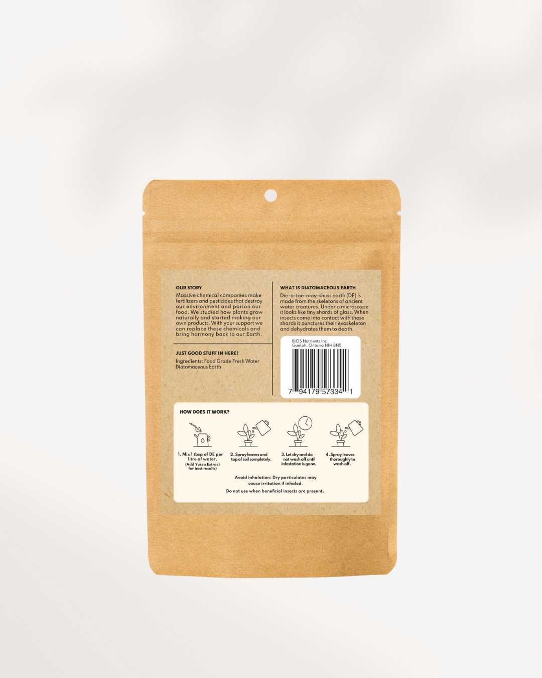 Bios Diatomaceous Earth - Ultimate Pesticide 🦟