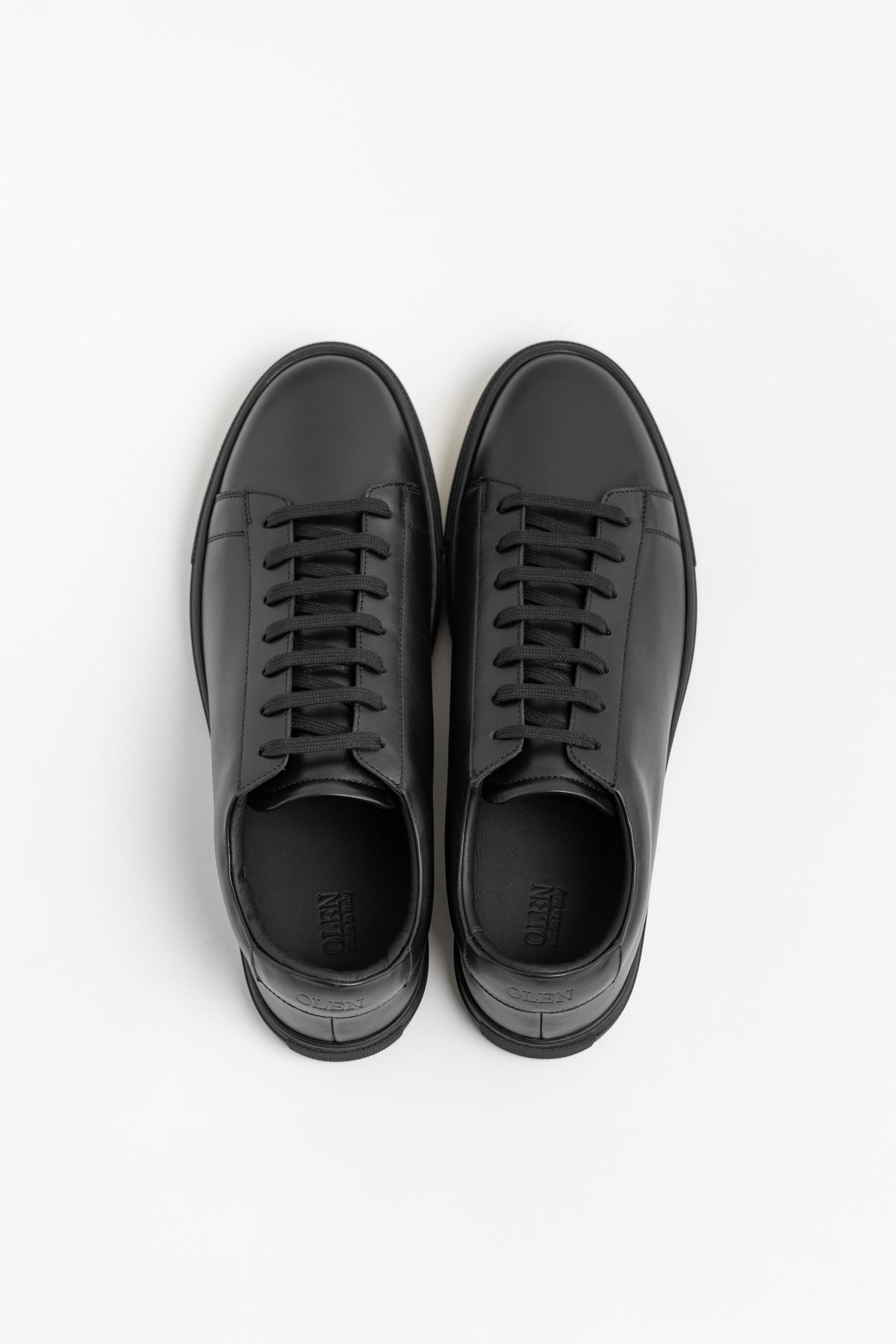 Black Calfskin Città Sneaker
