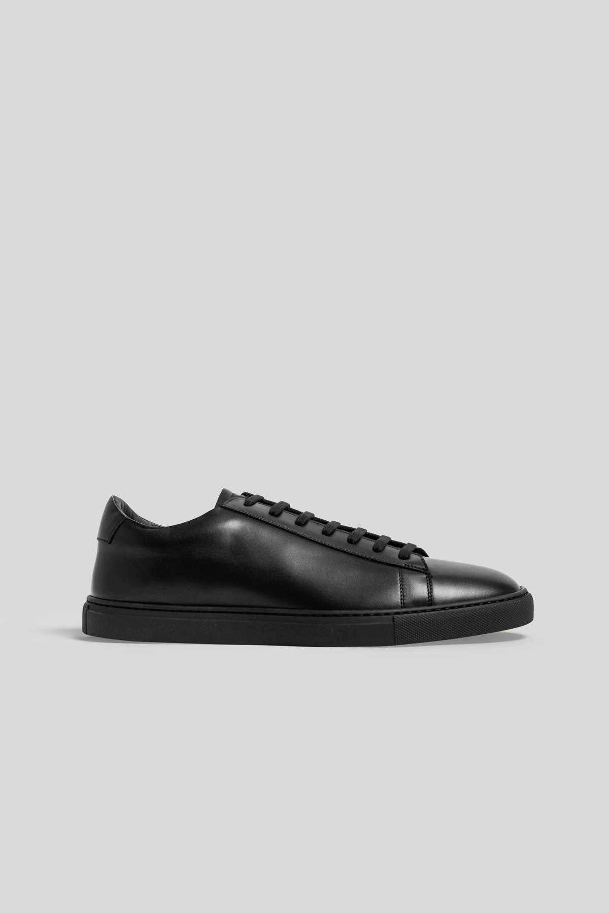 Black Calfskin Città Sneaker