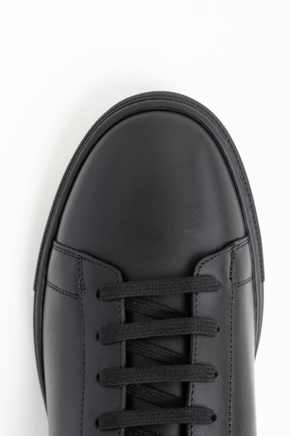 Black Calfskin Città Sneaker