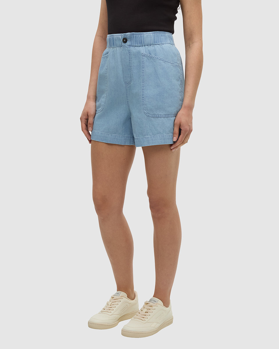 Denim Cascades Short