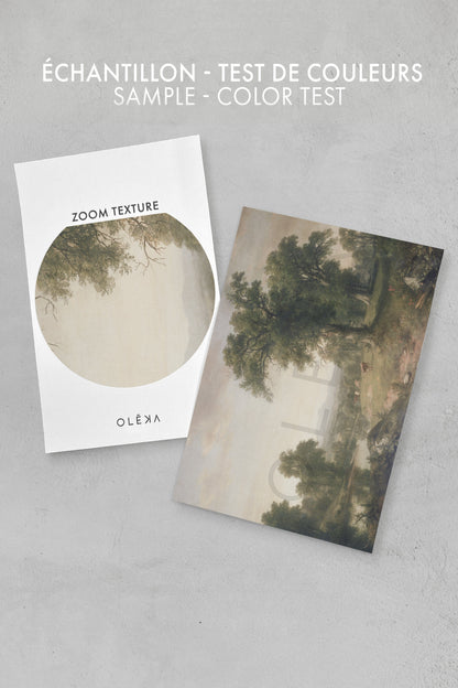 BREATHER, Oeuvre sur toile étirée