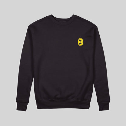 F83 PREMIUM CREWNECK - BLACK