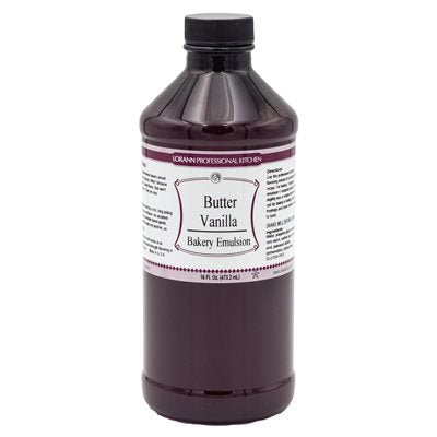 Butter Vanilla Bakery Emulsion - 4 oz. - 16 oz. - 1 Gallon - 5 Gallons - Bakery Emulsions Canada - Ships Free Within Canada on Orders Above CAD $199