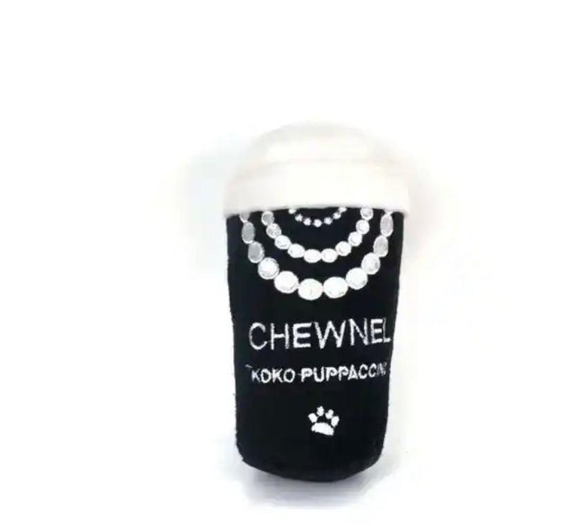 Chewnel Luxury Plush Dog Toy – Soft Designer-Inspired Chew Toy