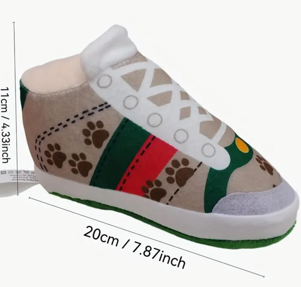 Gucchewi Sneaker Dog Toy | Plush Dog Toy