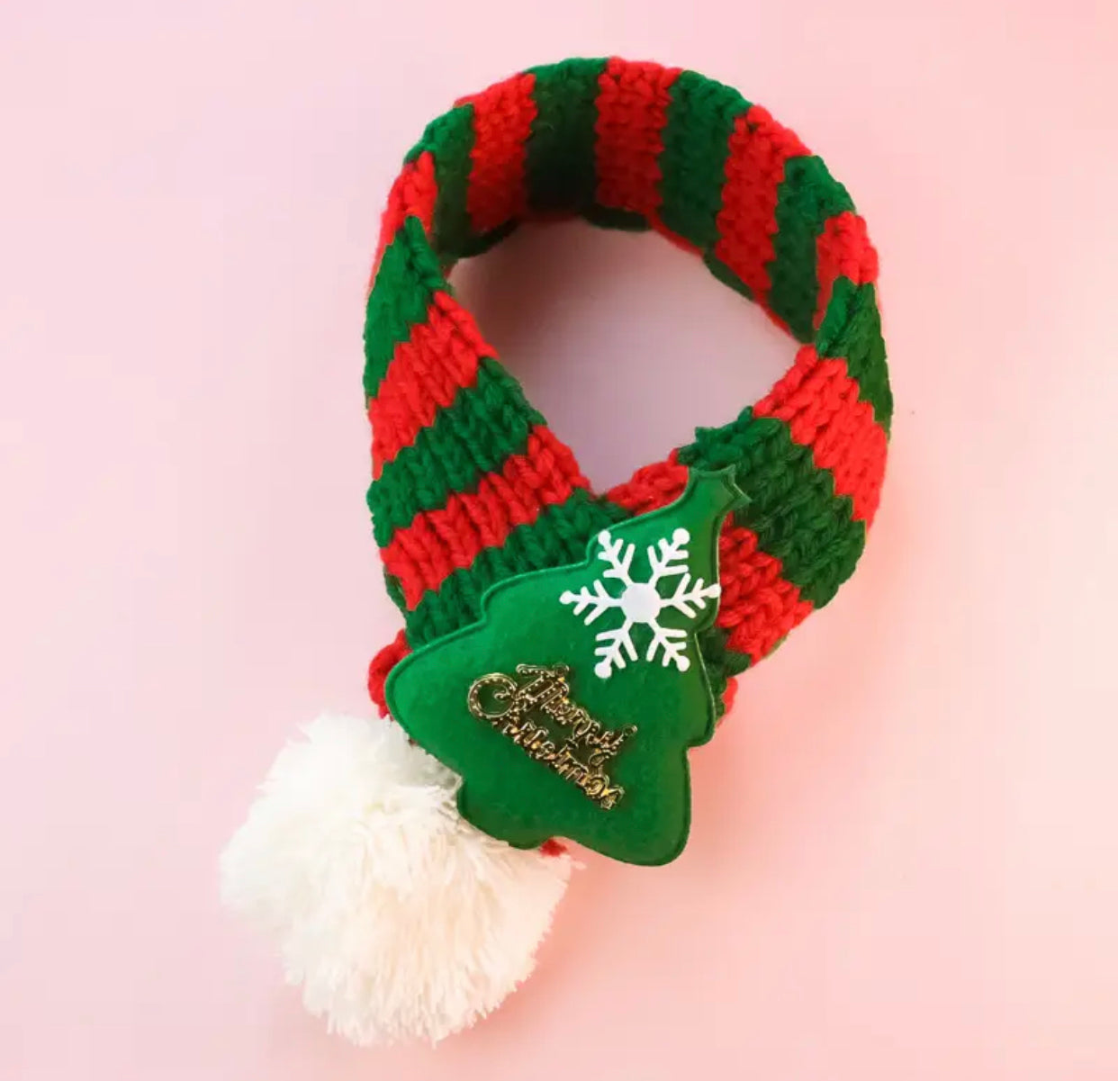 Ho Ho Ho Holiday Dog Scarf | Christmas Winter Accessory