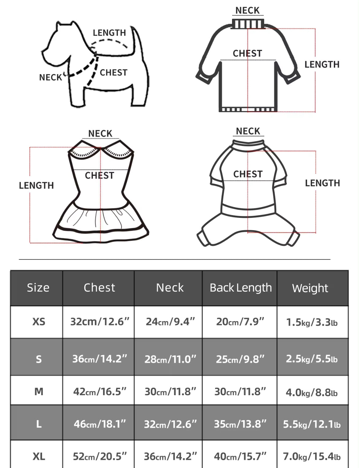 Stella Dog Dress | Dog Dress for Everyday Wear