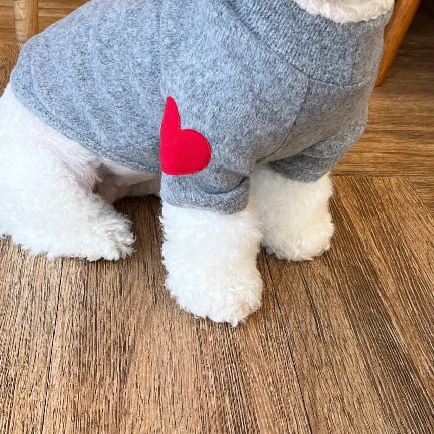 Dog Sweater | Heart Dog Sweater