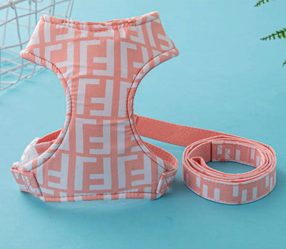 Furendi Blossom Dog Harness and Leash Set | Coordinated Walking Essentials
