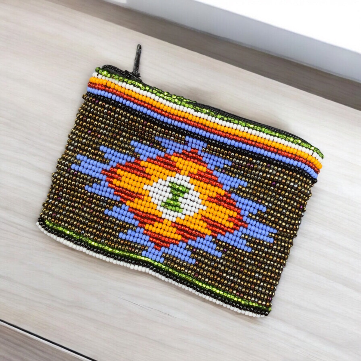 Star Beaded coin purse