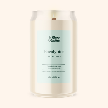 Chandelle de soya 16 oz - Eucalyptus