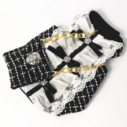 Dog Dress & Purse Set | Chewnel Luxe Dog Outfit