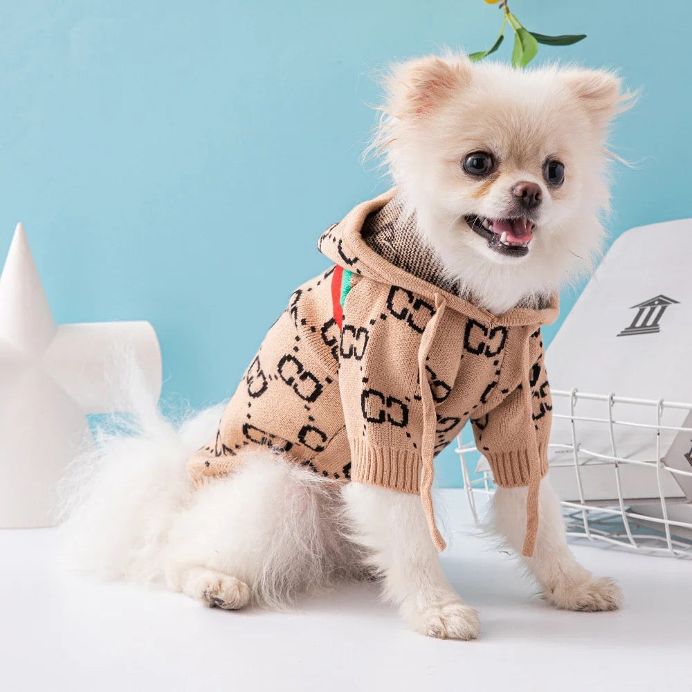Nancy Gigi Signature Knit Dog Sweater | Premium Cozy Dog Sweater