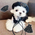 Pawda Hat and Dress Set – Dog Outfit Set