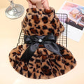 Miss Daisy Leopard Dog Coat – Luxury Statement Outerwear for Dogs