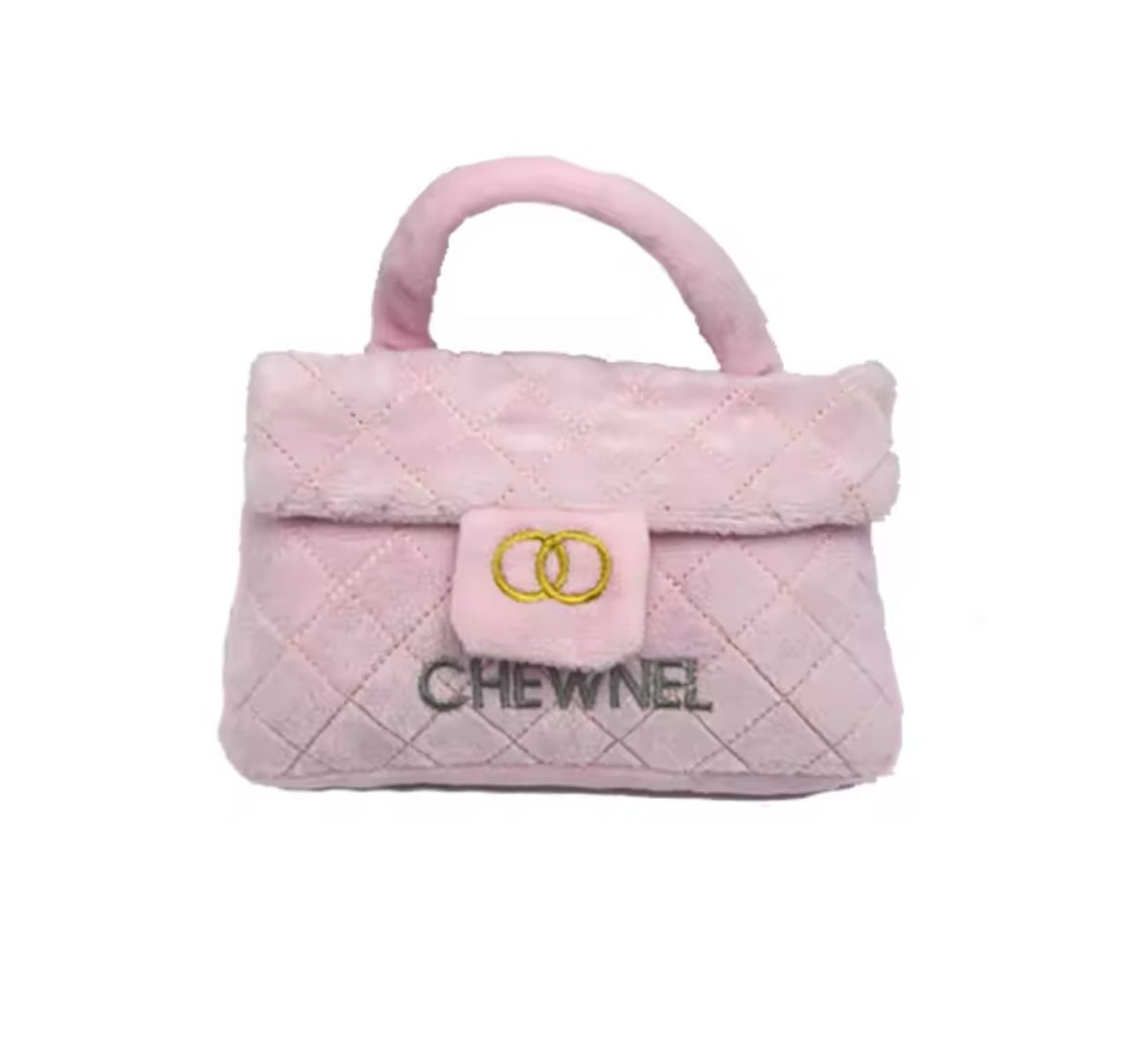 Chewy Purse Plush Toy – Luxury Plush Dog Toy
