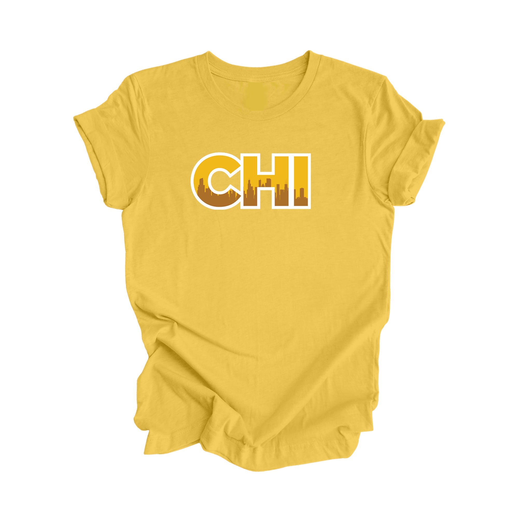 CHI Chicago - Chicago Illinois Gift T-Shirt - City Skyline Shirt - Inspired X