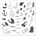 Clear Jelly Stamper - Mermaid Doodle