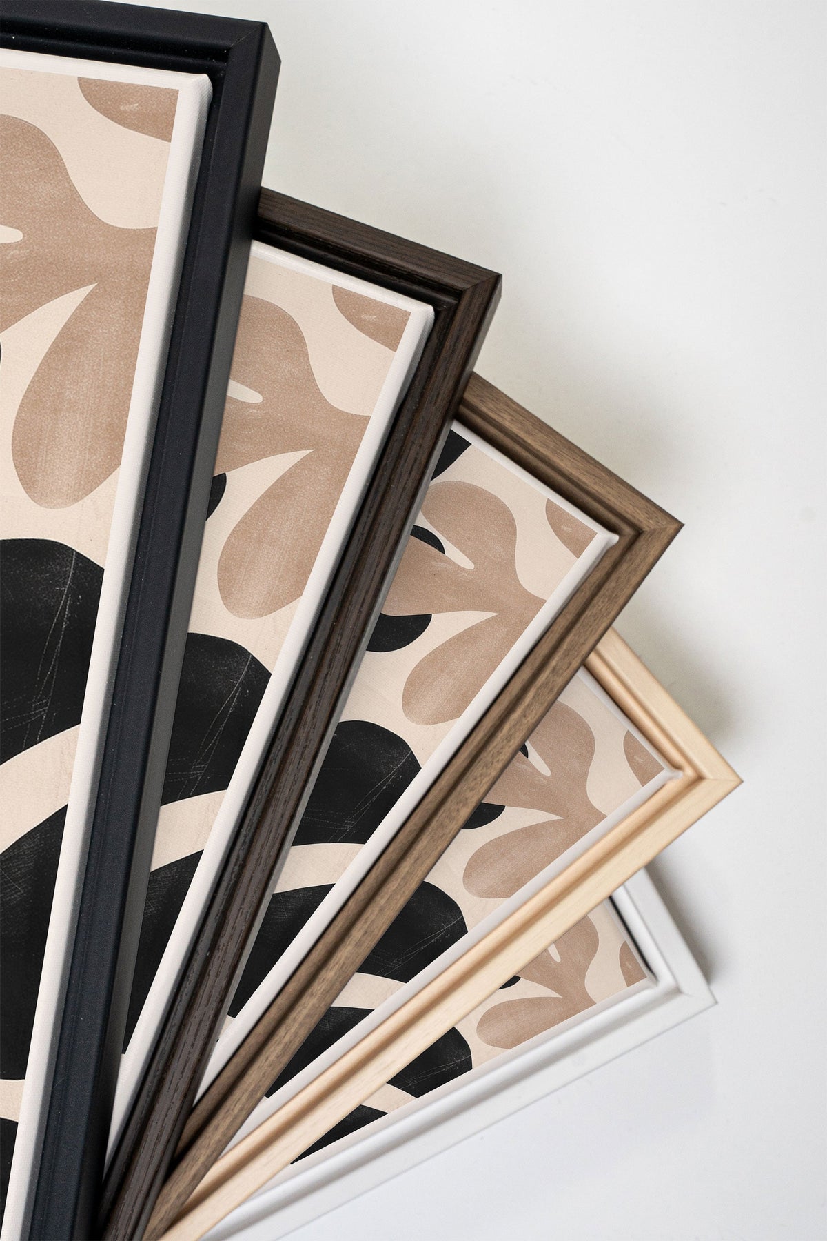 ORGANIC SHADOWS DUO (2 Oeuvres sur toile étirée)