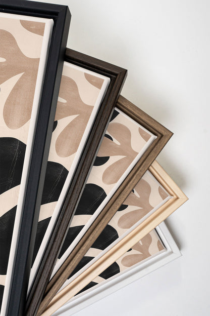 ORGANIC SHADOWS DUO (2 Oeuvres sur toile étirée)