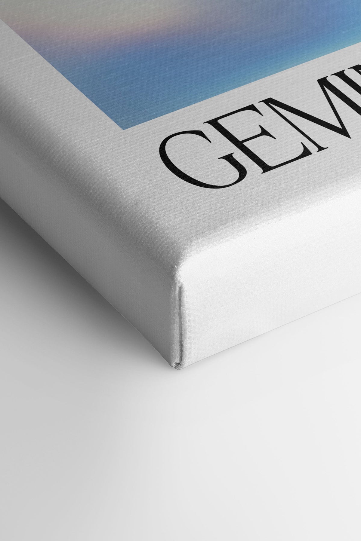 GEMINI, Oeuvre sur toile étirée