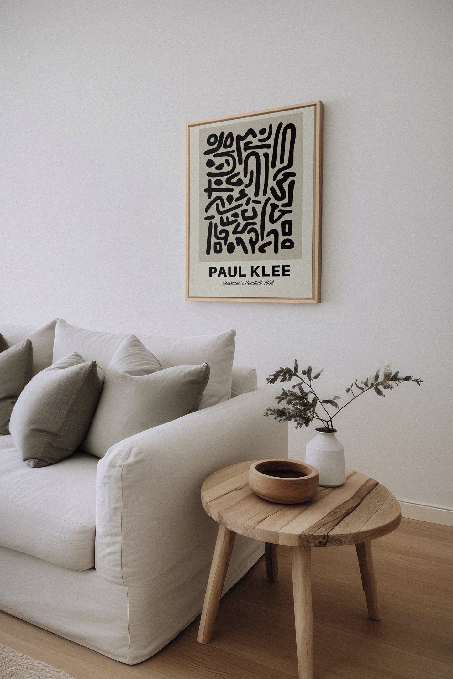 COMEDIAN'S HANDBILL, Oeuvre sur toile étirée