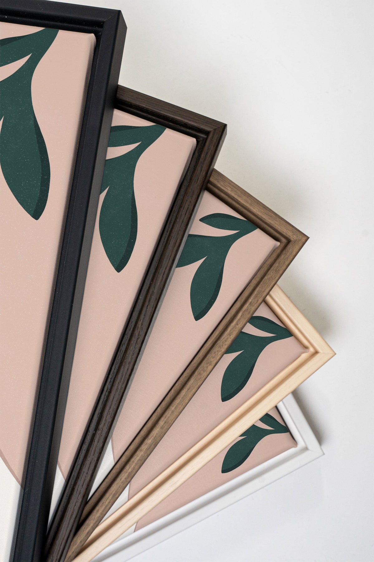 RADIANT FLORA DUO (2 Oeuvres sur toile étirée)