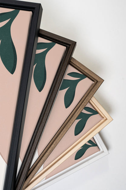 RADIANT FLORA DUO (2 Oeuvres sur toile étirée)