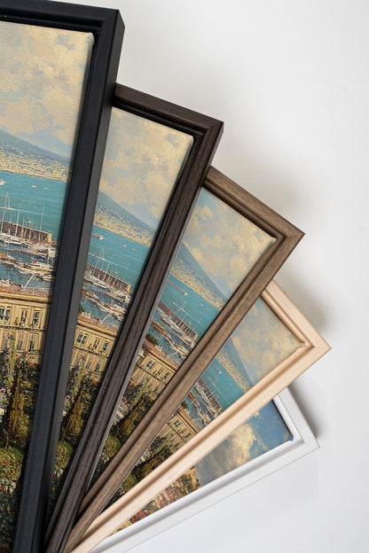 BAY OF GOLD, Oeuvre sur toile étirée