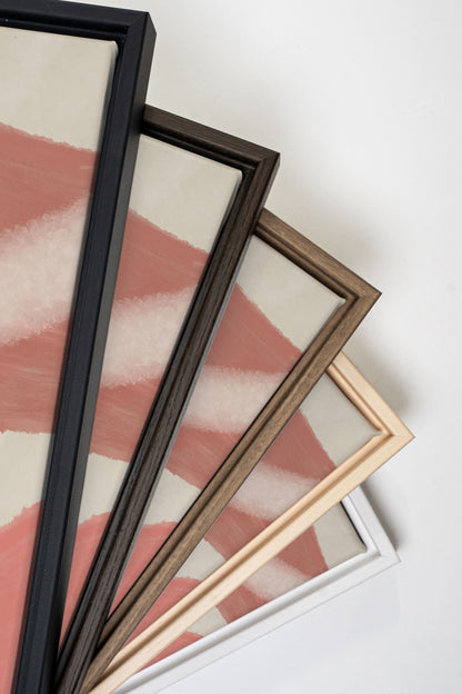 ROSY GLOW, Oeuvre sur toile étirée