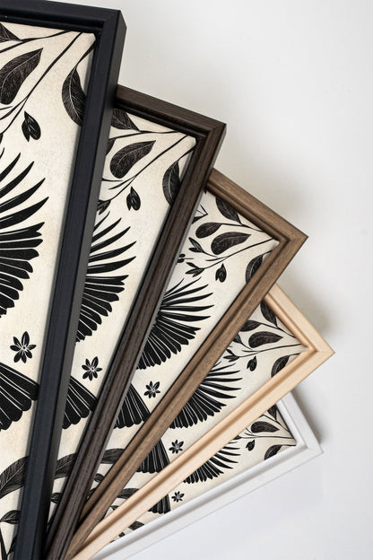 DARK WINGS, Oeuvre sur toile étirée