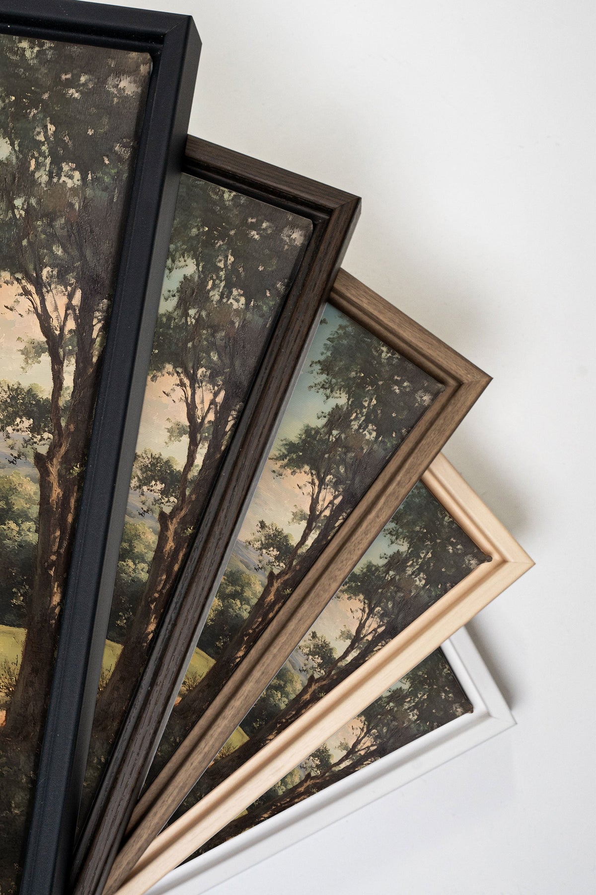 REPOS CHAMPÊTRE, Oeuvre sur toile étirée