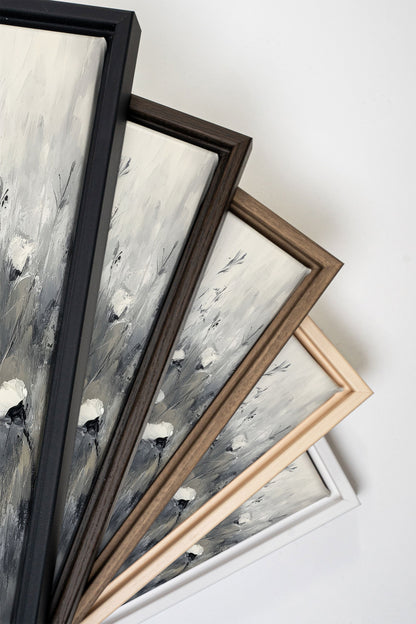 WHITE VEIL, Oeuvre sur toile étirée