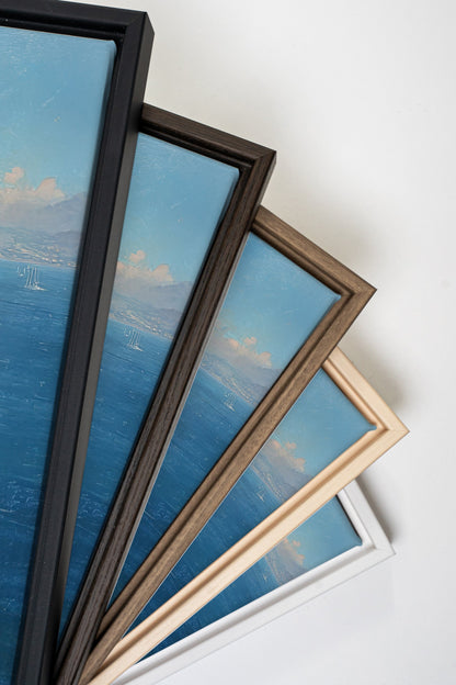 CAPRI ESCAPE, Oeuvre sur toile étirée